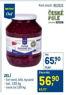 Makro Zelí nabídka