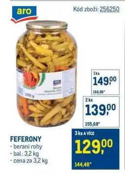 Makro Feferony nabídka