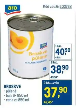 Makro Broskve nabídka