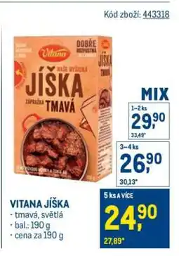 Makro VITANA Jíška nabídka