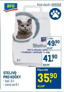 Makro Stelivo pro kočky nabídka