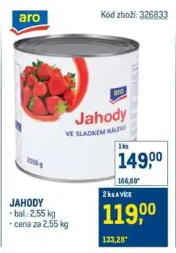 Makro Jahody nabídka