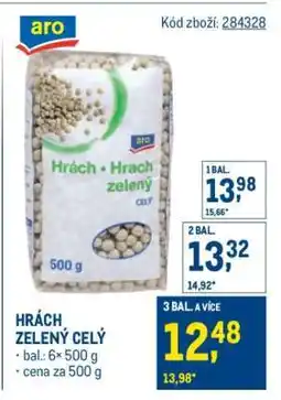 Makro Hrách zelený celý nabídka