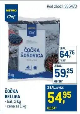 Makro Čočka beluga nabídka
