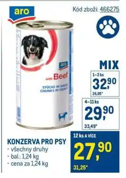 Makro Konzerva pro psy nabídka