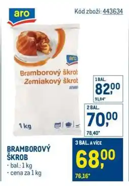 Makro BRAMBOROVÝ ŠKROB nabídka