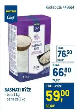 Makro Basmati rýže nabídka