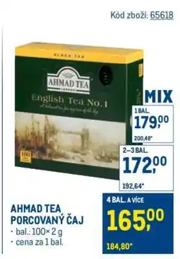 Makro AHMAD TEA PORCOVANÝ ČAJ nabídka