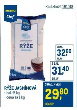 Makro Rýže jasmínová nabídka