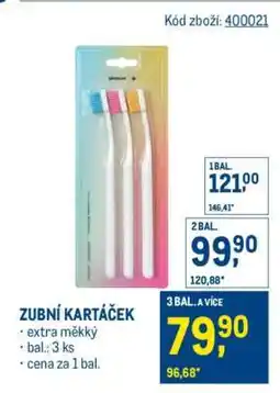 Makro Zubní kartáček nabídka