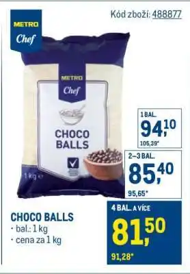 Makro Choco balls nabídka