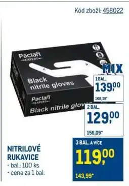 Makro Nitrilové rukavice nabídka