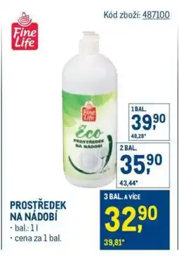 Makro Prostředek na nádobí nabídka