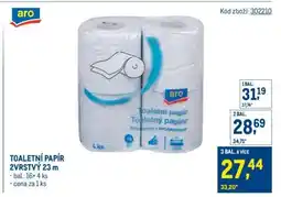 Makro TOALETNÍ PAPÍR 2VRSTVÝ 23 m nabídka