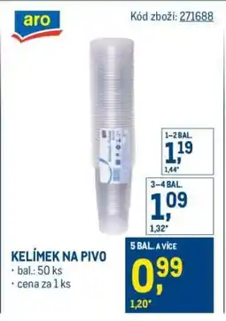 Makro Kelímek na pivo nabídka