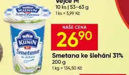 Hruška Smetana ke šlehání 31 % nabídka