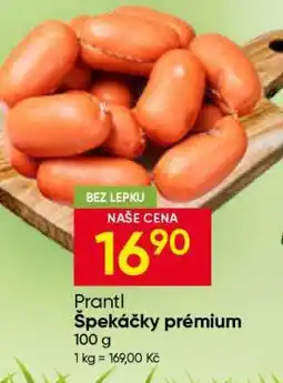Hruška Prantl Špekáčky Premium nabídka