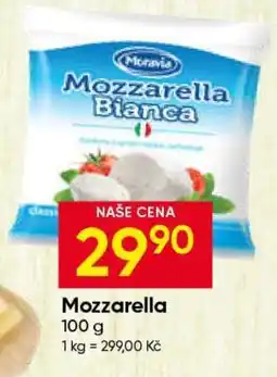 Hruška Mozzarella nabídka