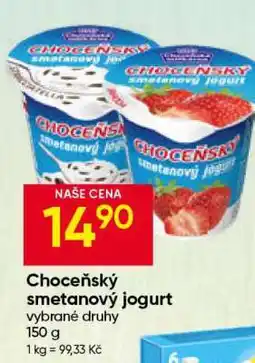 Hruška Choceňský smetanový jogurt nabídka