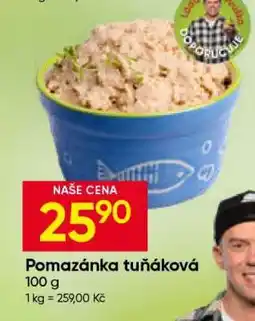 Hruška Pomazánka tuňáková nabídka