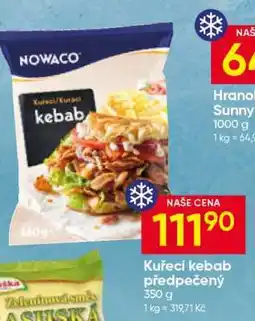 Hruška Kuřecí kebab předpečený nabídka
