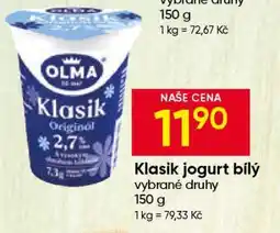 Hruška Klasik jogurt bílý nabídka