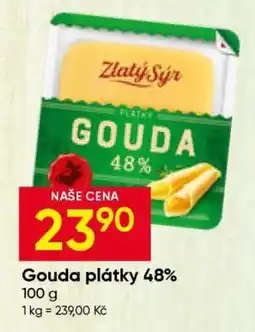 Hruška Gouda plátky 48 % nabídka