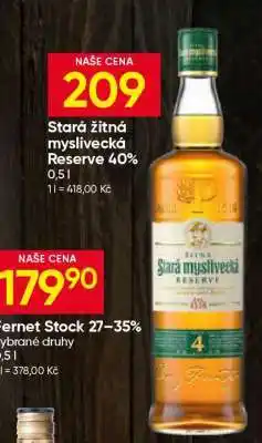 Hruška Stará žitná myslivecká Reserve 40 % nabídka