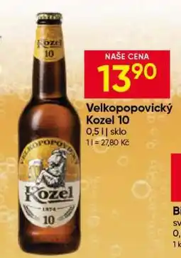 Hruška Velkopopovický Kozel 10 nabídka