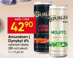 Hruška Amundsen, Dynybyl 6% nabídka