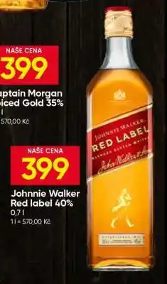 Hruška Johnnie Walker Red Label 40 % nabídka