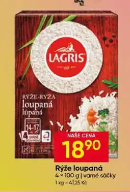 Hruška Rýže loupaná nabídka