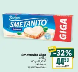 Billa Smetanito Giga nabídka