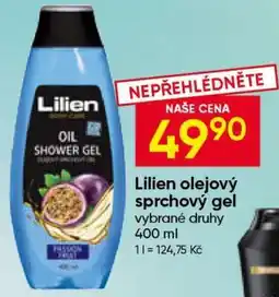 Hruška Lilien olejový sprchový gel nabídka