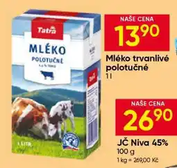 Hruška Mléko trvanlivé polotučné nabídka