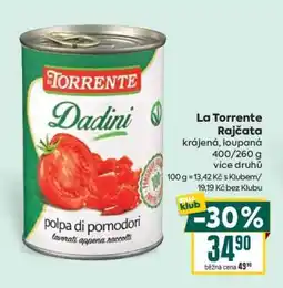 Billa La Torrente Rajčata nabídka