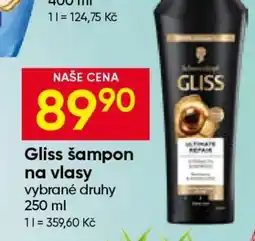 Hruška Gliss Šampon na vlasy nabídka