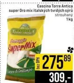 Jip Cascina Torre Antica super Oro mix italských tvrdých sýrů nabídka