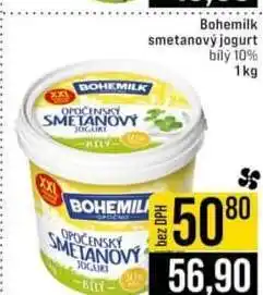 Jip Bohemilk smetanový jogurt nabídka