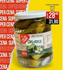 Jip Kvalitně Výhodně Okurky nabídka