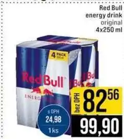 Jip Red Bull energy drink original 4x250 ml nabídka