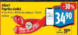 Albert Albert Paprika sladká nabídka
