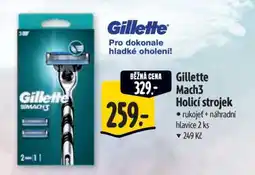 Albert Gillette Mach3 holicí strojek nabídka