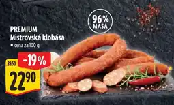 Albert PREMIUM Mistrovská klobása nabídka