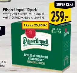 Albert Pilsner Urquell 10pack nabídka