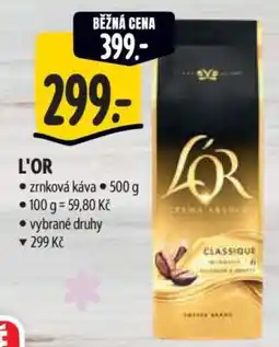 Albert L’OR nabídka