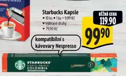 Albert Starbucks kapsle nabídka