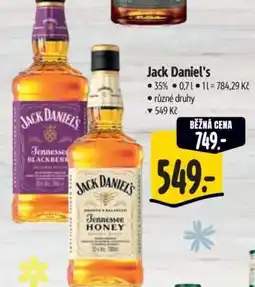 Albert Jack Daniel‘s nabídka