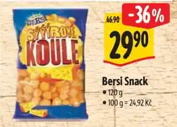 Albert BERSI SNACK SÝROVÉ KOULE nabídka