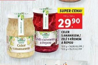 Lidl Zelí s křenem a řepou nabídka